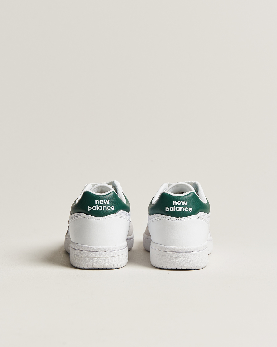 Hombres | New Balance 480 Sneakers White/Green | New Balance | 480 Sneakers White/Green