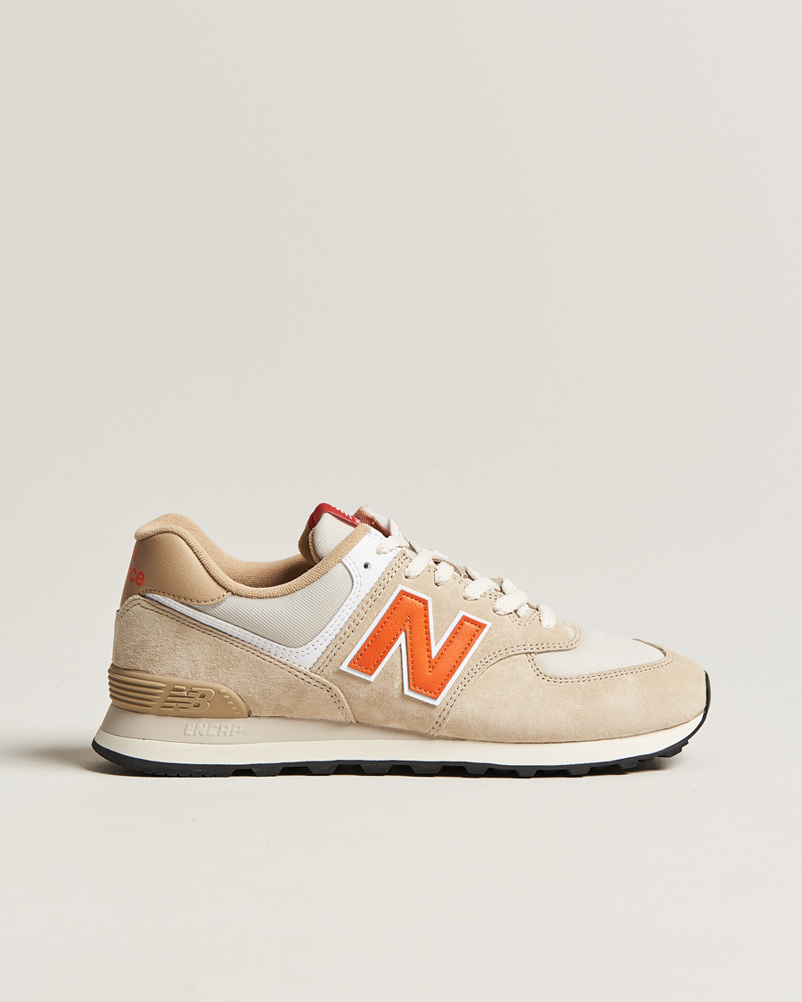 Hombres | New Balance 574 Sneakers Bone | New Balance | 574 Sneakers Bone
