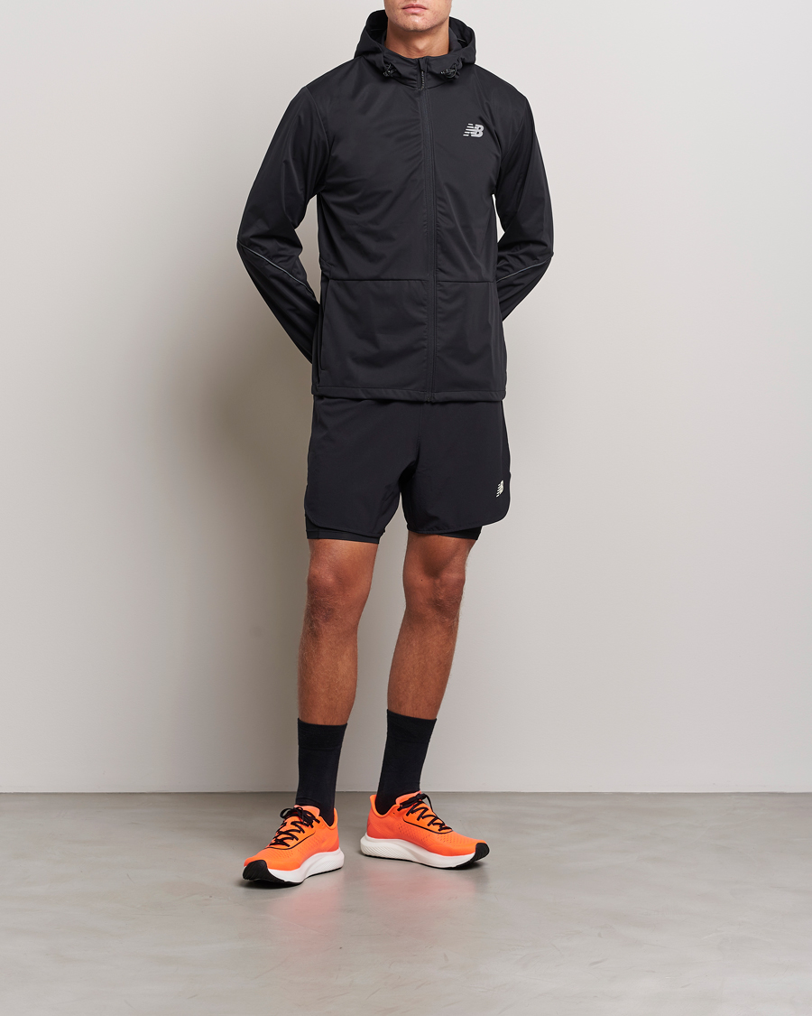 Hombres | Pantalones cortos | New Balance | Running Q Speed 2 in 1 Shorts Black