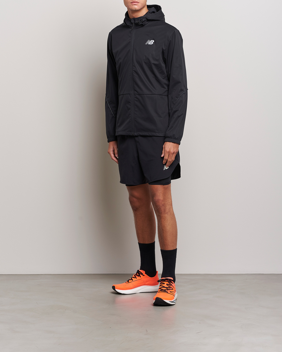 Hombres | Abrigos y chaquetas | New Balance Running | Impact Run Water Defy Jacket Black