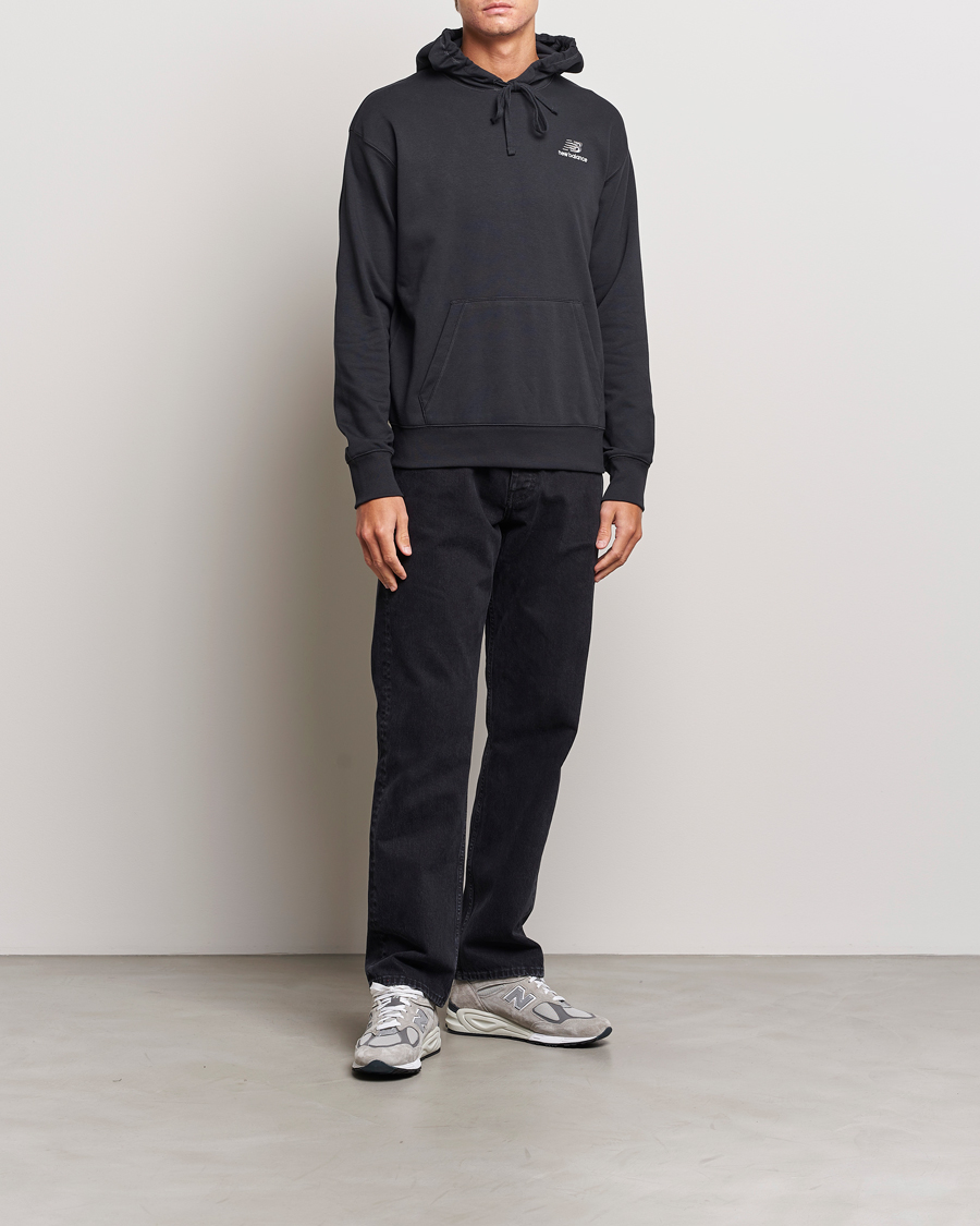 Hombres | Jerséis y prendas de punto | New Balance | Essentials Hoodie Black