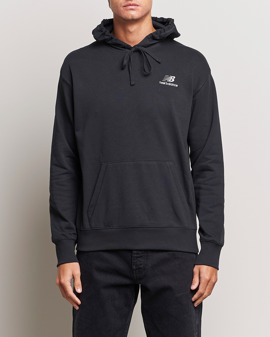 Hombres | Jerséis y prendas de punto | New Balance | Essentials Hoodie Black
