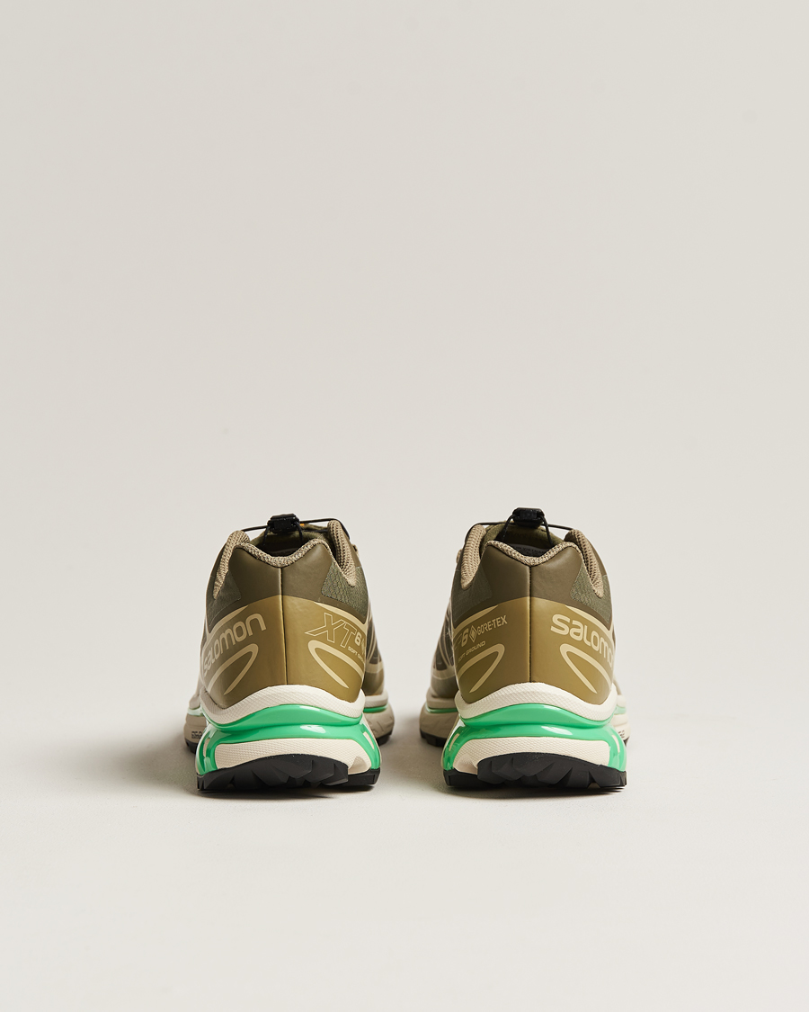 Hombres | Salomon XT-6 GTX Sneakers Olive Night/Dried Herb | Salomon | XT-6 GTX Sneakers Olive Night/Dried Herb