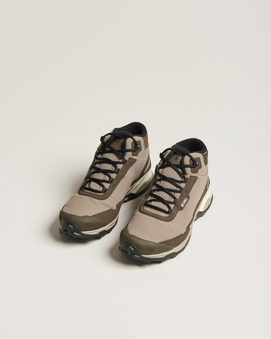 Hombres | Zapatos de senderismo | Salomon | Shelter CSWP Boots Falcon/Vintage Khaki