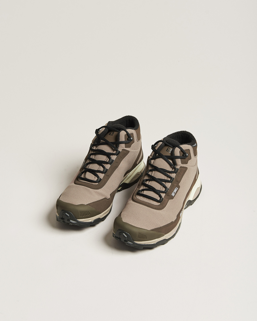 Hombres | Salomon Shelter CSWP Boots Falcon/Vintage Khaki | Salomon | Shelter CSWP Boots Falcon/Vintage Khaki