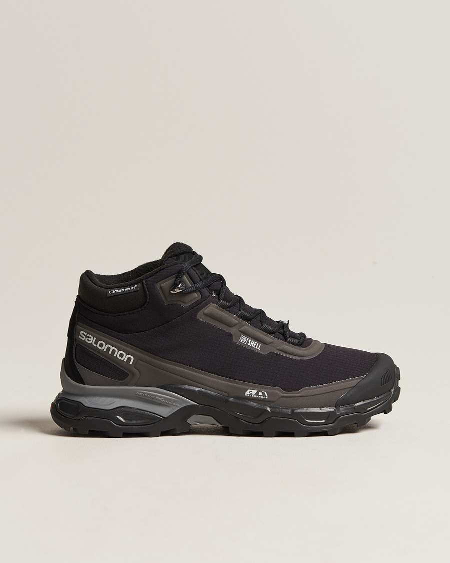 Hombres | Salomon Shelter CSWP Boots Black/Magnet | Salomon | Shelter CSWP Boots Black/Magnet
