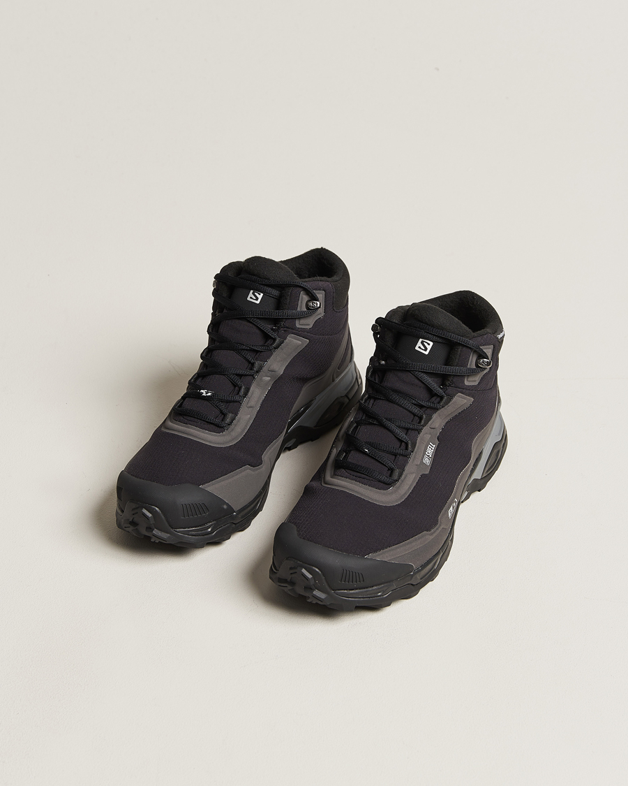 Hombres | Salomon Shelter CSWP Boots Black/Magnet | Salomon | Shelter CSWP Boots Black/Magnet