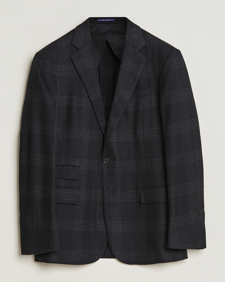Hombres | Blazers | Ralph Lauren Purple Label | Breasted Sportscoat Black
