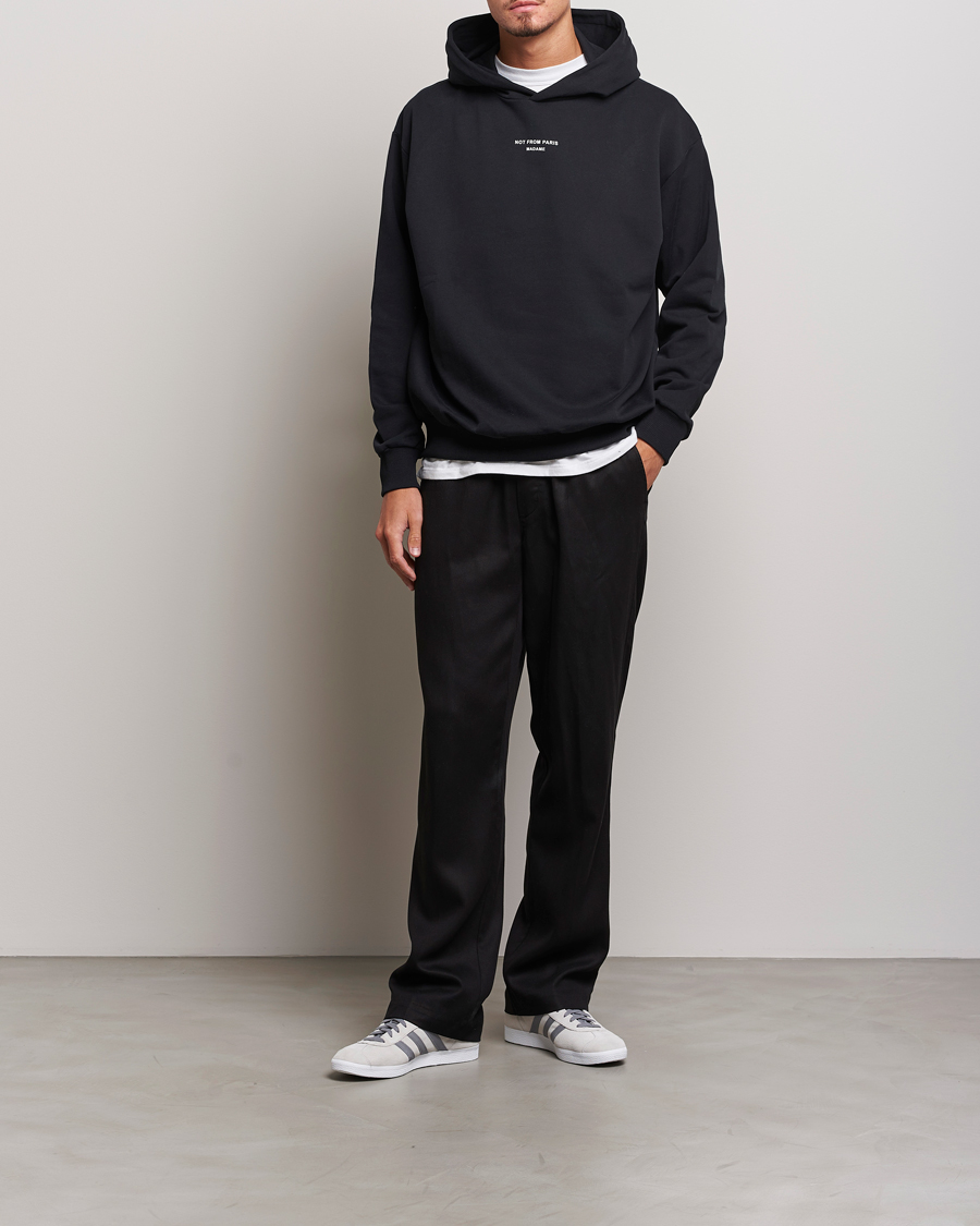 Hombres | Jerséis y prendas de punto | Drôle de Monsieur | Classic NFPM Hoodie Black