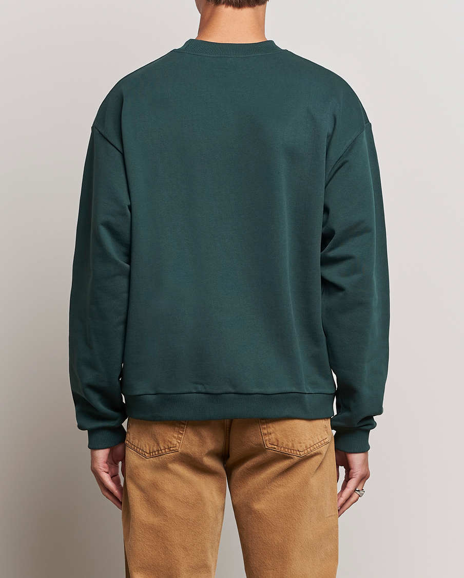 Hombres | Jerséis y prendas de punto | Drôle de Monsieur | Classic NFPM Sweatshirt Dark Green