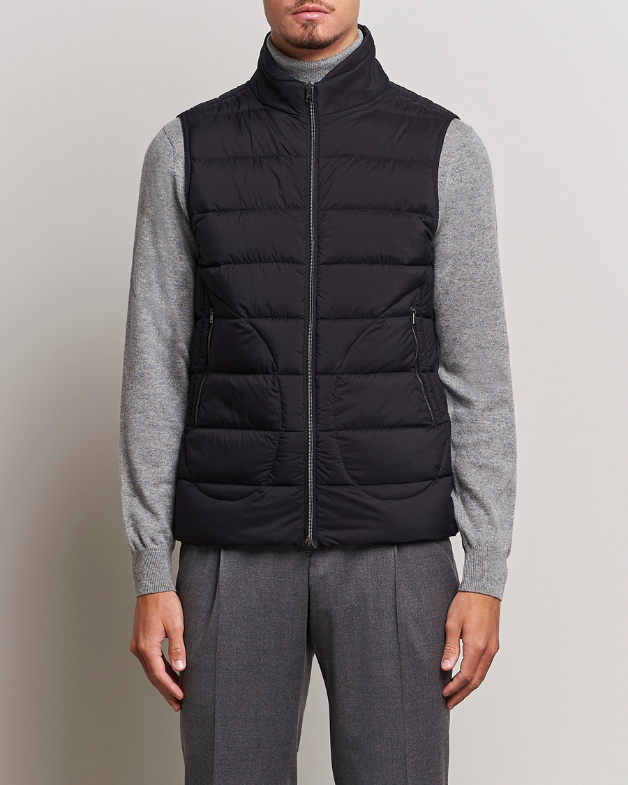 Hombres | Abrigos y chaquetas | Herno | Nuage Down Vest Black