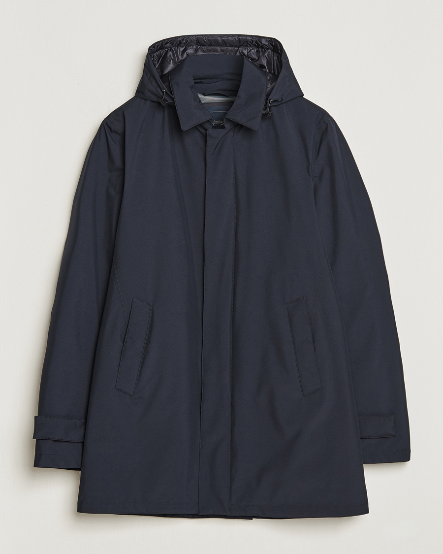 Hombres | Abrigos y chaquetas | Herno | Laminar Goretex Down Coat Navy