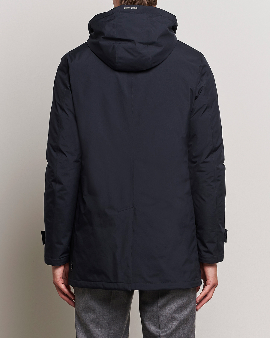 Hombres | Abrigos y chaquetas | Herno | Laminar Goretex Down Coat Navy