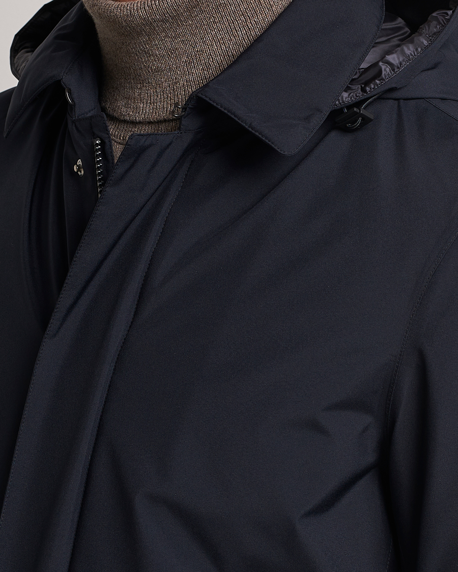 Hombres | Abrigos y chaquetas | Herno | Laminar Goretex Down Coat Navy