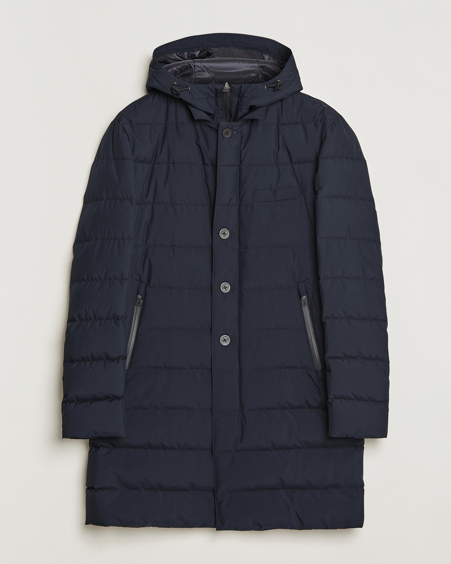 Hombres | Abrigos y chaquetas | Herno | Laminar Down Coat Navy