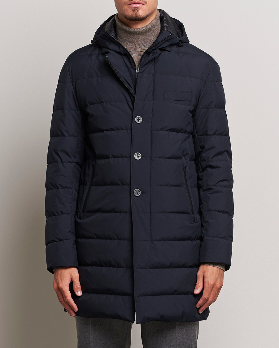 Hombres | Abrigos y chaquetas | Herno | Laminar Down Coat Navy