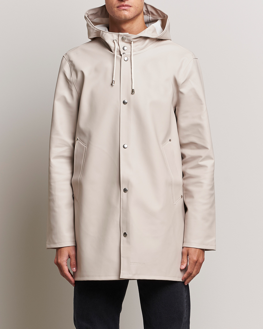 Hombres | Abrigos y chaquetas | Stutterheim | Stockholm Raincoat Light Sand