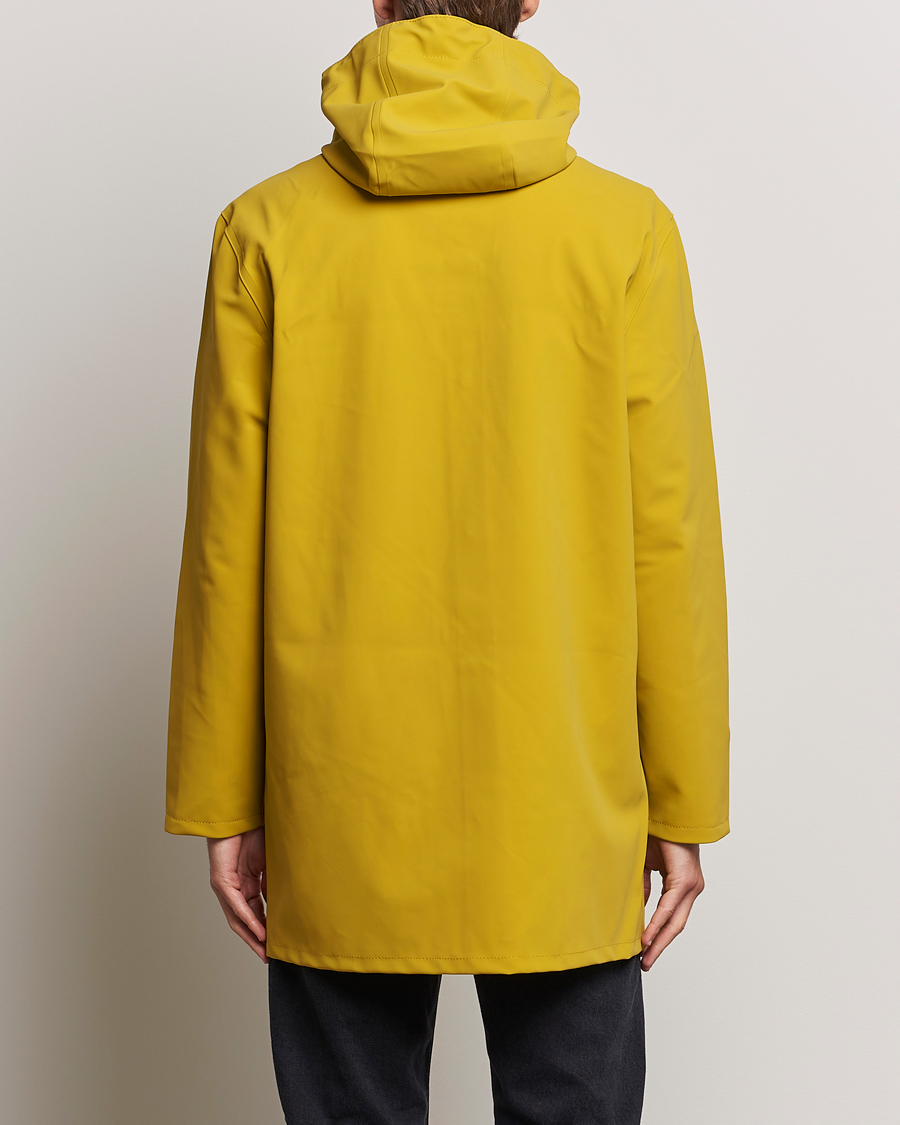 Hombres | Abrigos y chaquetas | Stutterheim | Stockholm Raincoat Suede Gold