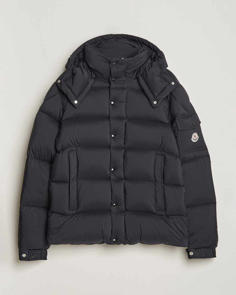 Hombres | Abrigos y chaquetas | Moncler | Vezere Hooded Down Jacket Black