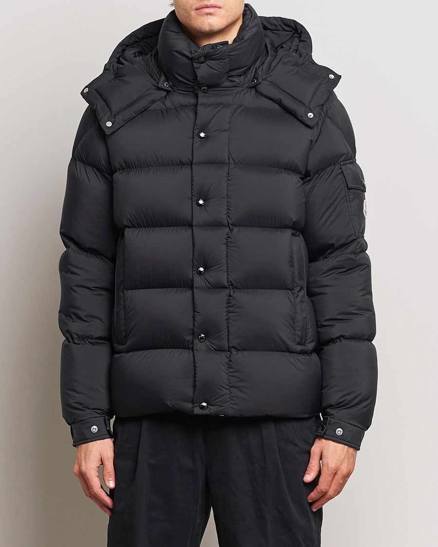 Hombres | Abrigos y chaquetas | Moncler | Vezere Hooded Down Jacket Black