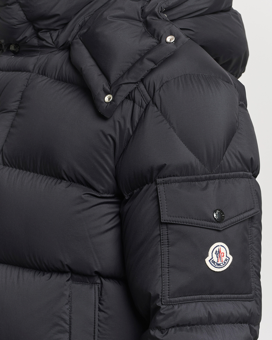 Hombres | Abrigos y chaquetas | Moncler | Vezere Hooded Down Jacket Black