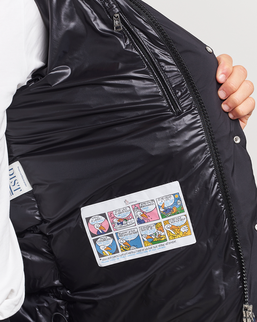 Hombres | Abrigos y chaquetas | Moncler | Vezere Hooded Down Jacket Black