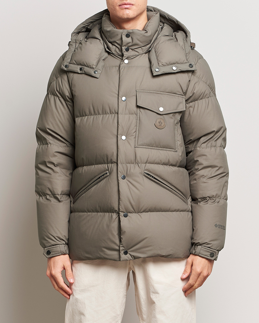 Hombres | Abrigos y chaquetas | Moncler | Loiret Down Parka Taupe