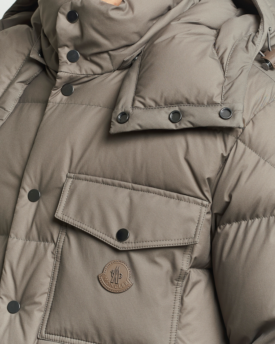 Hombres | Abrigos y chaquetas | Moncler | Loiret Down Parka Taupe