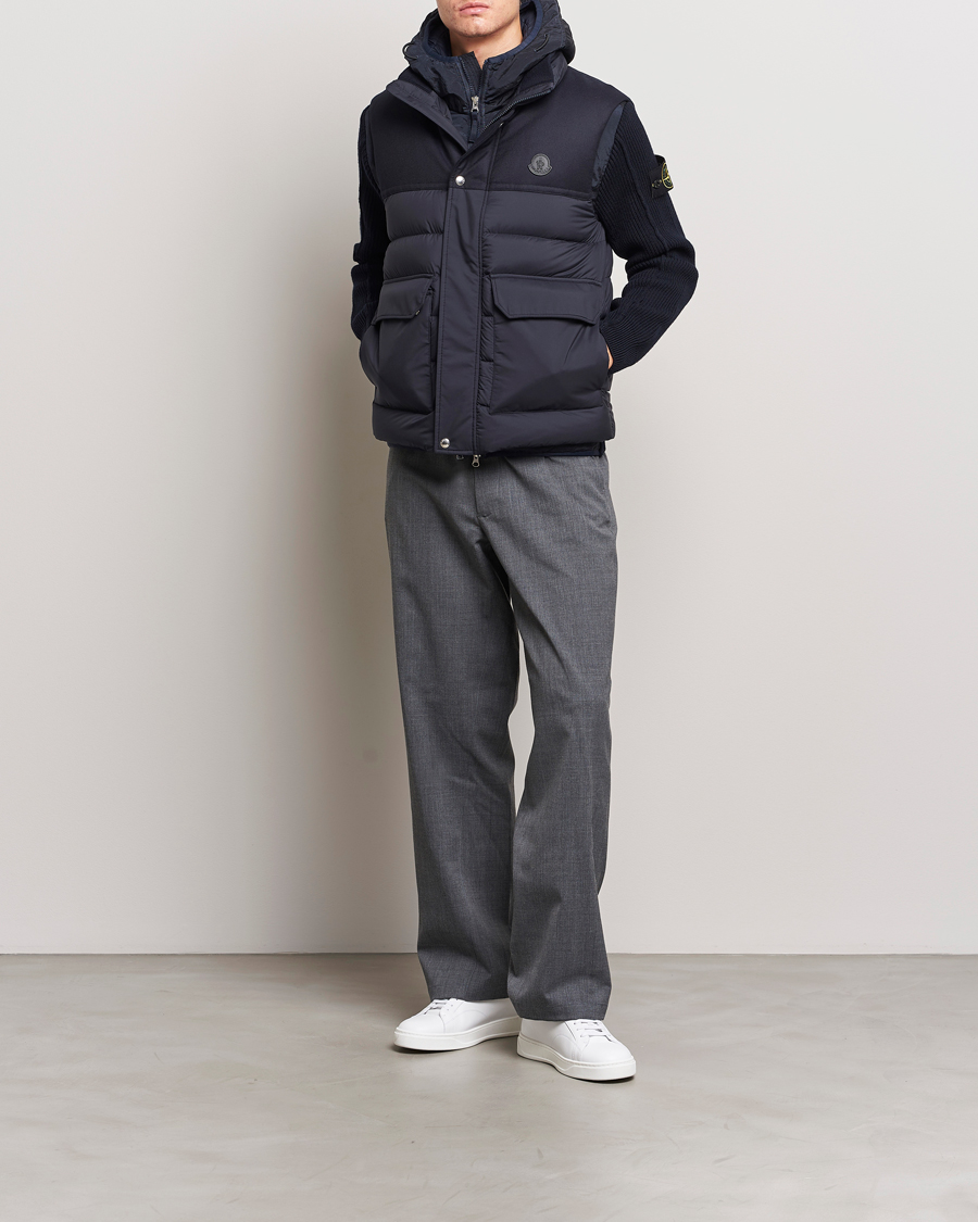 Hombres | Abrigos y chaquetas | Moncler | Rance Down Vest Navy