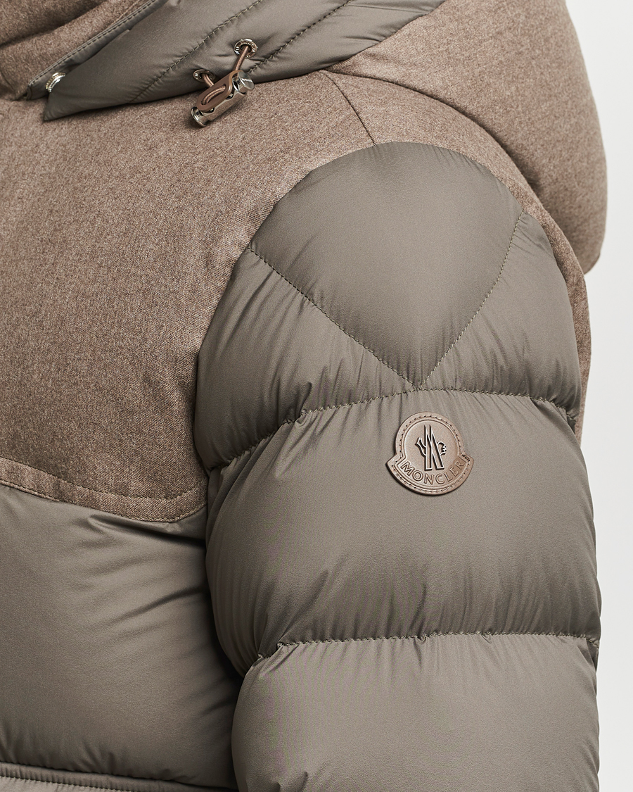 Hombres | Abrigos y chaquetas | Moncler | Mussala Short Down Parka Taupe