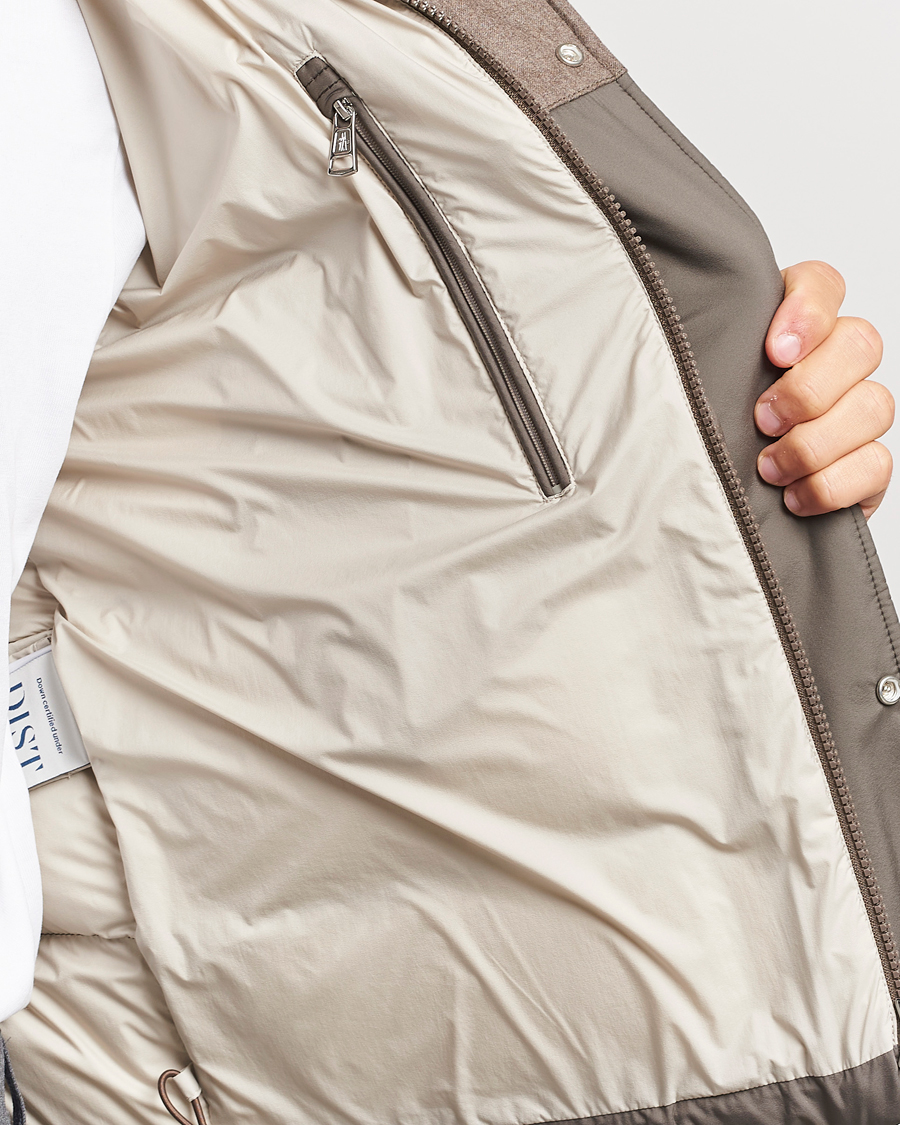 Hombres | Abrigos y chaquetas | Moncler | Mussala Short Down Parka Taupe