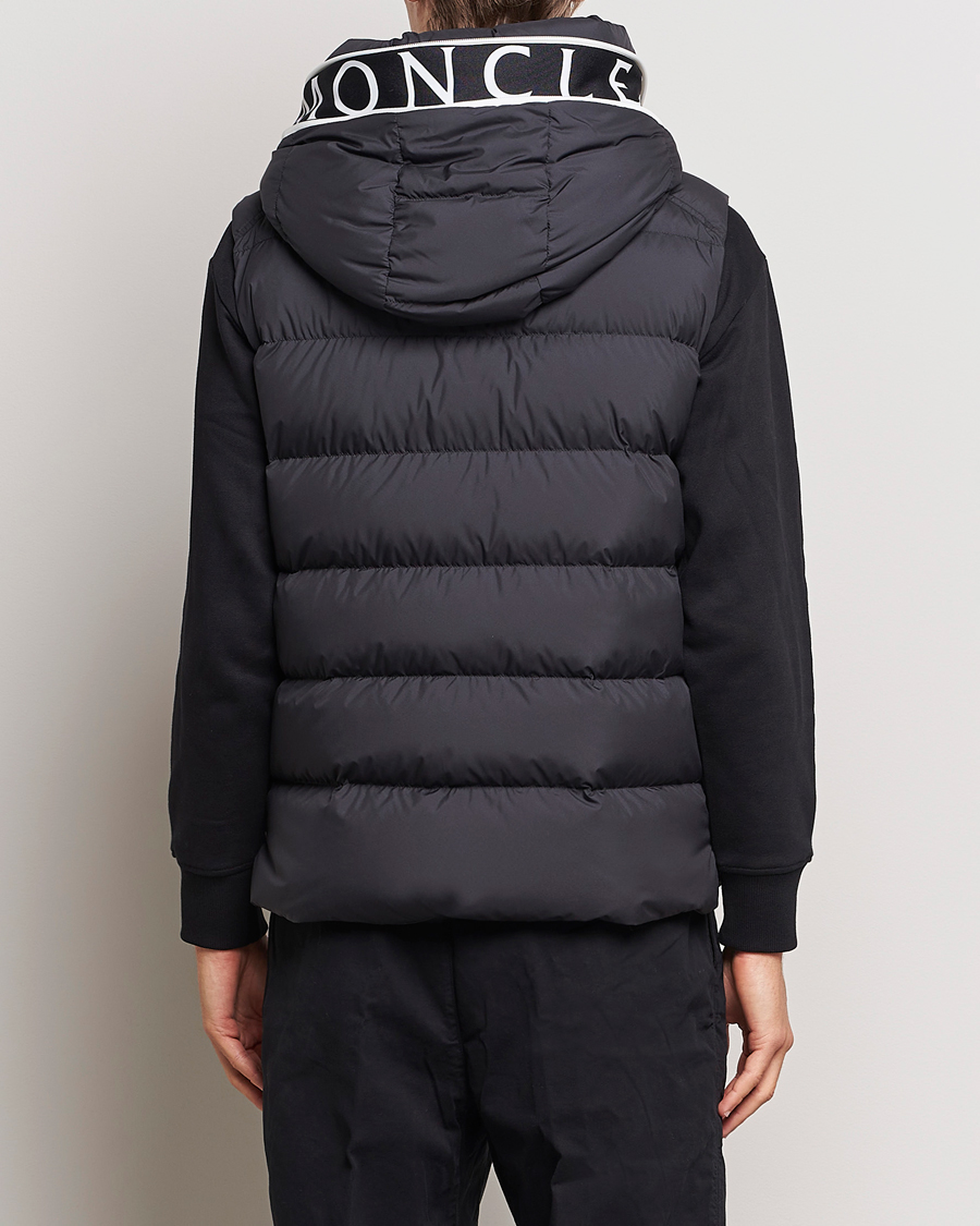 Hombres | Abrigos y chaquetas | Moncler | Cardamine Hooded Down Vest Black
