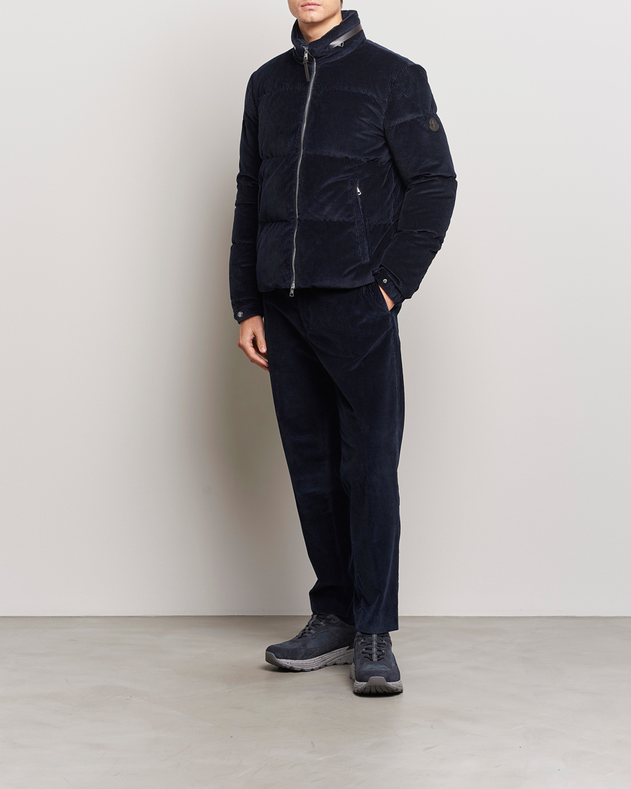 Hombres | Pantalones | Moncler | Corduroy Pants Navy