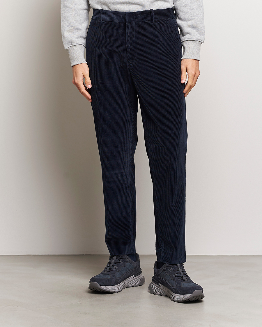 Hombres | Pantalones | Moncler | Corduroy Pants Navy