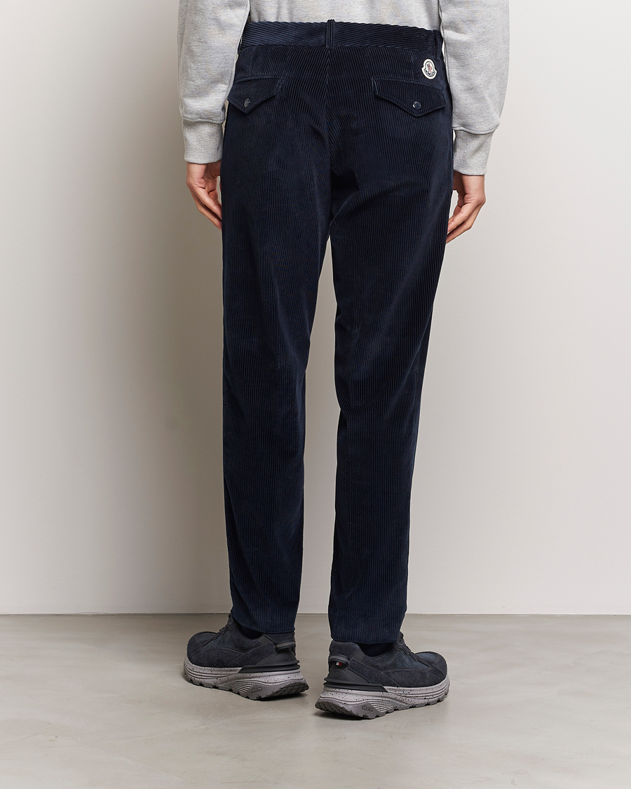 Hombres | Pantalones | Moncler | Corduroy Pants Navy