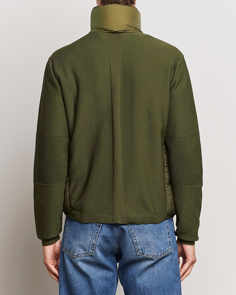 Hombres | Jerséis y prendas de punto | Moncler | Hybrid Cardigan Military Green