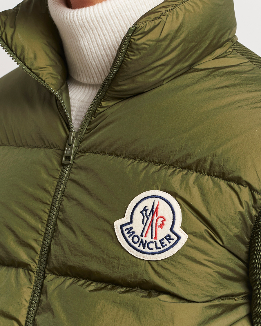 Hombres | Jerséis y prendas de punto | Moncler | Hybrid Cardigan Military Green