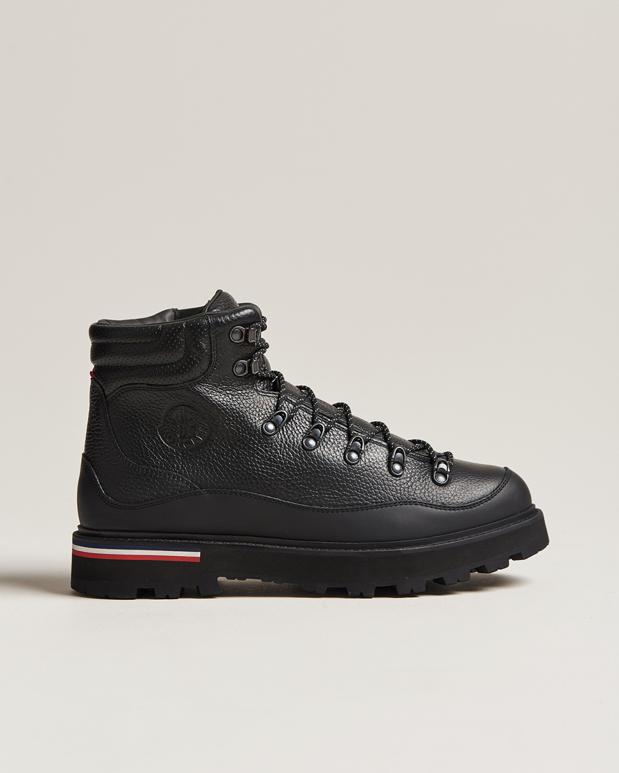 Hombres | Moncler Peka Trek Hiking Boots Black/Navy | Moncler | Peka Trek Hiking Boots Black/Navy