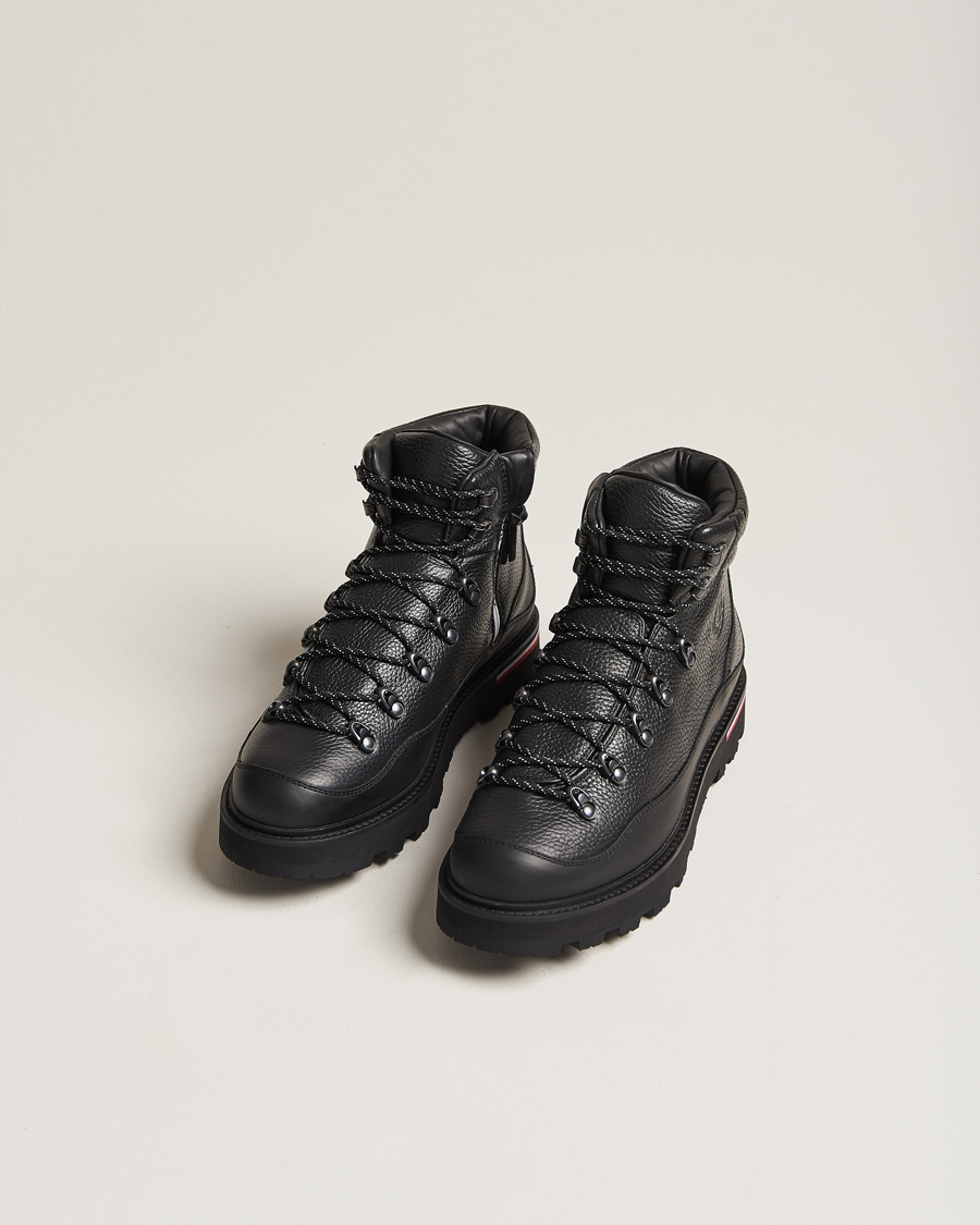 Hombres | Moncler Peka Trek Hiking Boots Black/Navy | Moncler | Peka Trek Hiking Boots Black/Navy