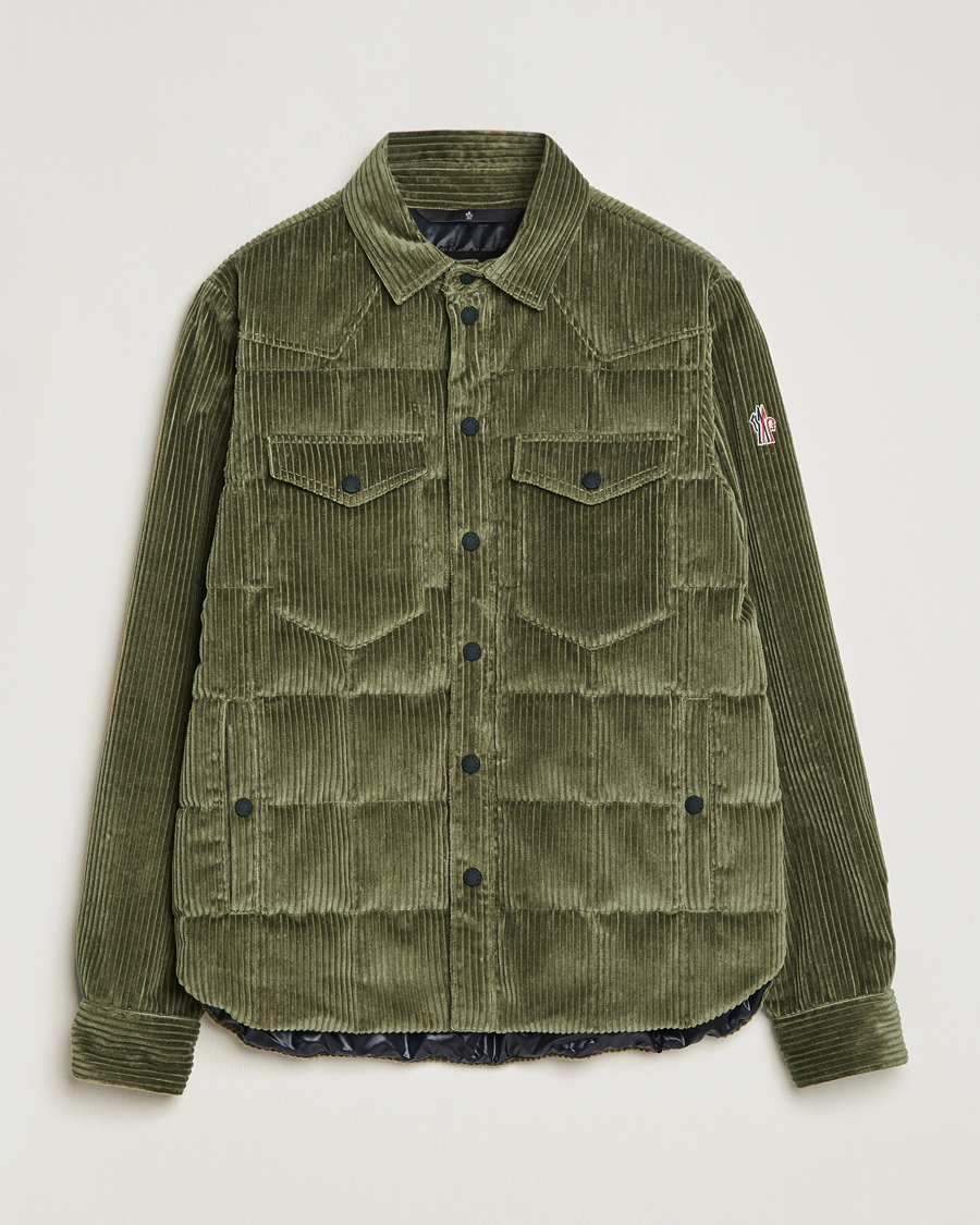 Hombres | Abrigos y chaquetas | Moncler Grenoble | Gelt Corduroy Shirt Jacket Olive