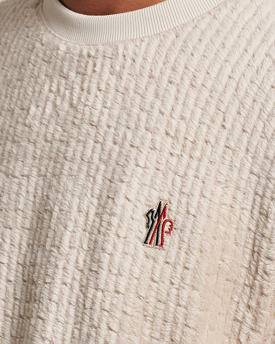 Hombres | Jerséis y prendas de punto | Moncler Grenoble | Fluffy Sweatshirt White