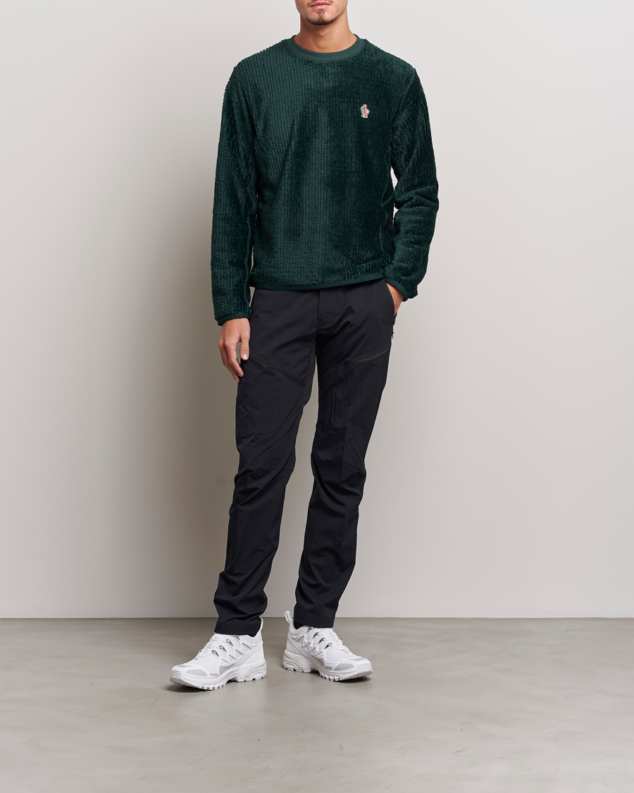 Hombres | Jerséis y prendas de punto | Moncler Grenoble | Fluffy Sweatshirt Green
