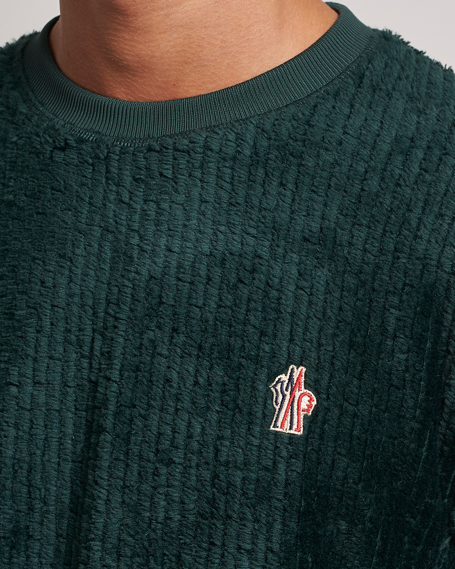 Hombres | Jerséis y prendas de punto | Moncler Grenoble | Fluffy Sweatshirt Green