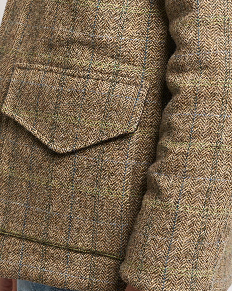 Hombres | Abrigos y chaquetas | Aspesi | Tweed Hunting Jacket Green Check