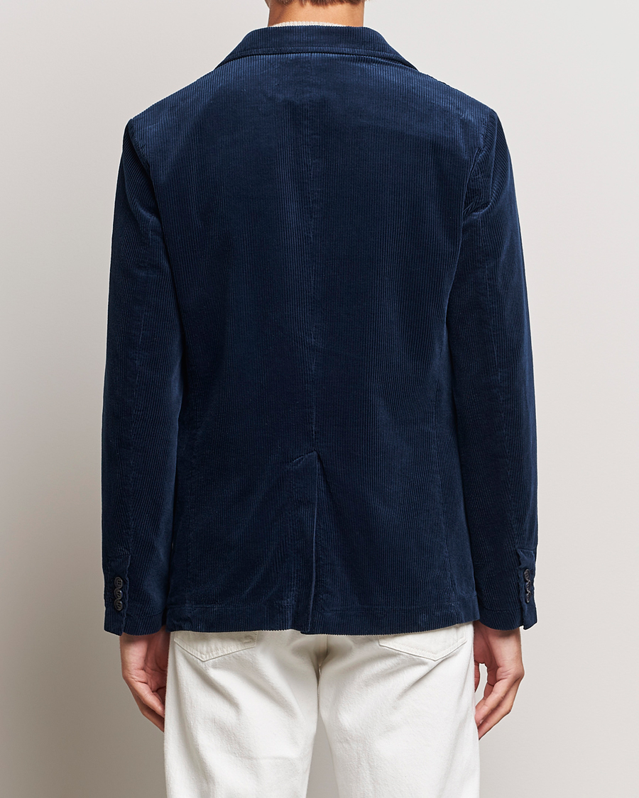 Hombres | Blazers | Aspesi | Corduroy Blazer Navy