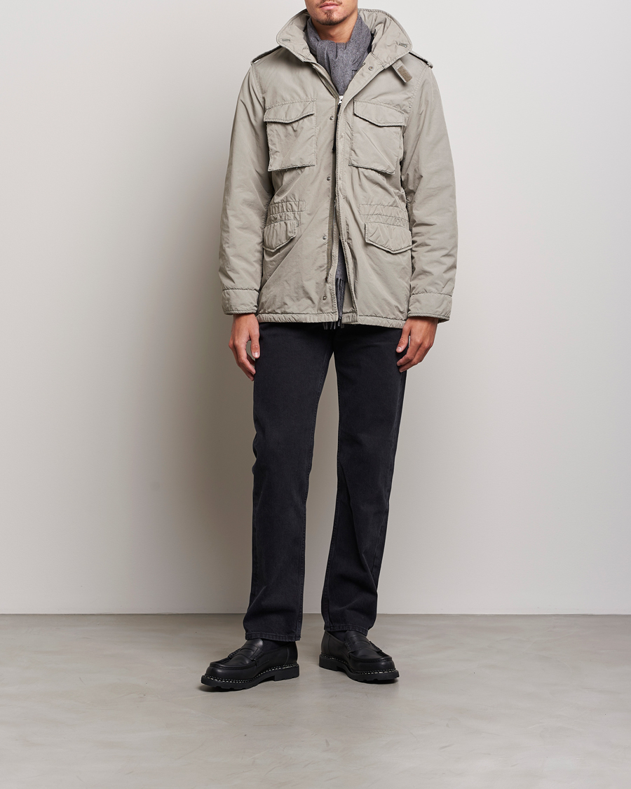 Hombres | Abrigos y chaquetas | Aspesi | Garment Dyed Field Jacket Sand