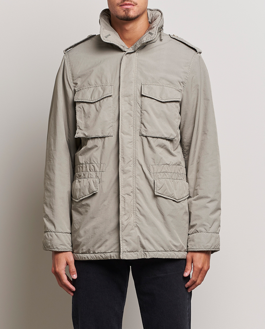 Hombres | Abrigos y chaquetas | Aspesi | Garment Dyed Field Jacket Sand