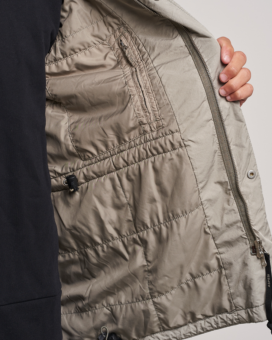 Hombres | Abrigos y chaquetas | Aspesi | Garment Dyed Field Jacket Sand