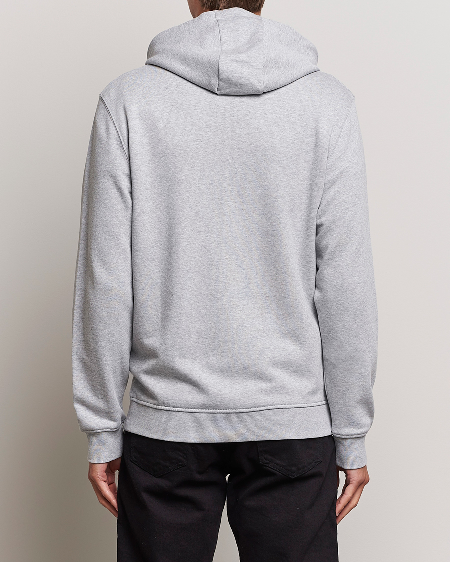 Hombres | Jerséis y prendas de punto | Lyle & Scott | Full Zip Hoodie Light Grey