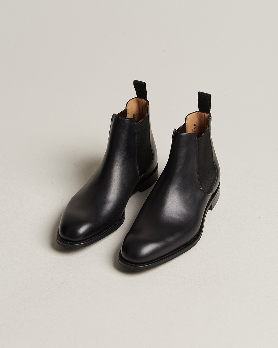 Hombres | Botas de invierno | Church's | Amberley Chelsea Boots Black Calf